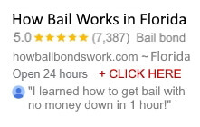 How bail bonds work in Florida